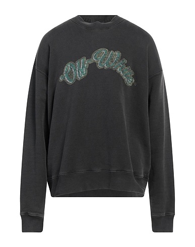 OFF-WHITE™ Sweatshirt Charcoal 100% Cotton
