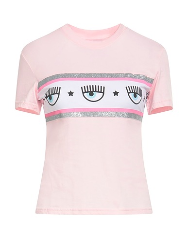 CHIARA FERRAGNI T-shirt Rosa 100% Cotone