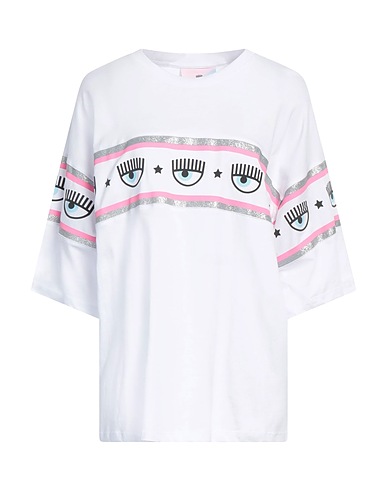 CHIARA FERRAGNI Oversize-T-Shirt BIANCO 100% Cotton