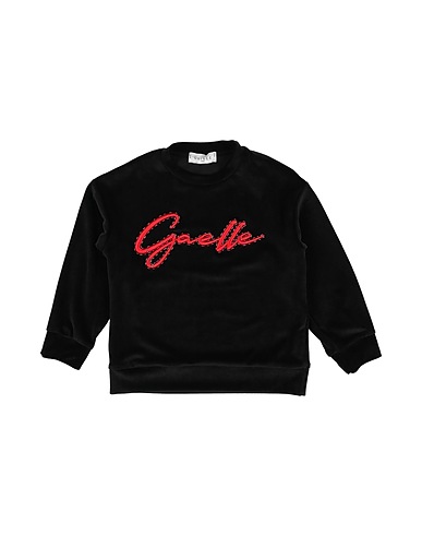 GAëLLE Paris Sweatshirt Black 92% Polyester, 8% Elastane