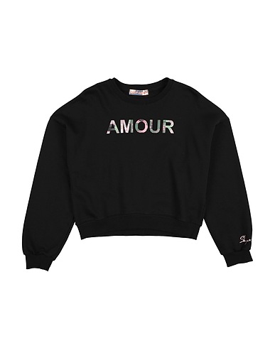 SHOPART Sweatshirt Black 100% Cotton