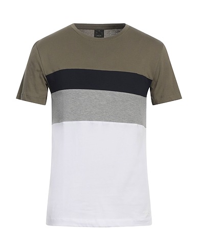 GEOX T-shirt Military green 100% Cotton
