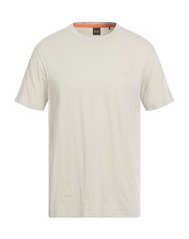 BOSS Basic T-Shirt Beige 100% Cotton