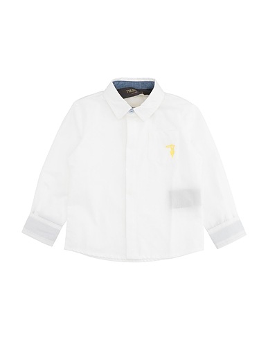 TRUSSARDI JUNIOR Однотонные рубашки и блузки 100% Хлопок
