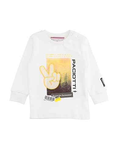 PACIOTTI T-shirt White 100% Cotton