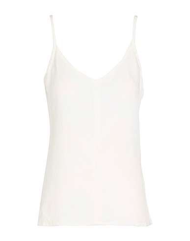 JAMES PERSE Camisole Off white 59% Lyocell, 41% Linen