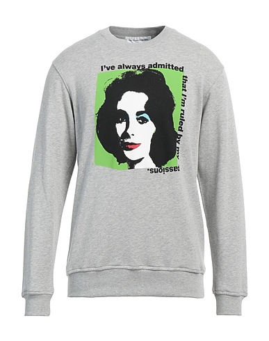 COMME des GARÇONS SHIRT Sweatshirt Light grey 100% Cotton