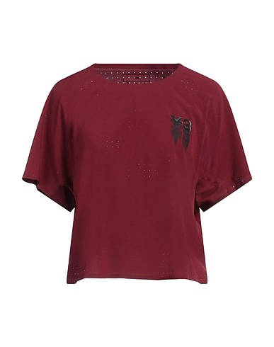 Y-3 ベーシックTシャツ ボルドー リサイクルポリエステル 86% / ポリウレタン 14%
