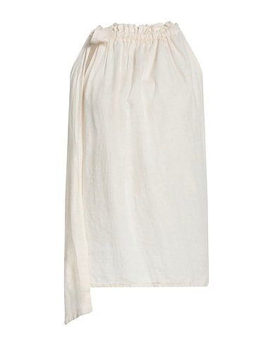 LOU LOU BELLE VILLE PARIS Top Ivory 55% Linen, 45% Viscose