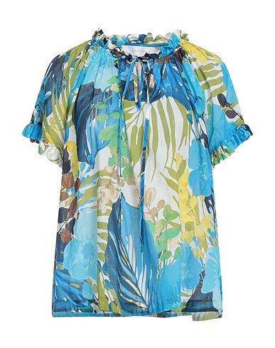 ROBERT FRIEDMAN Top Blue 100% Cotton