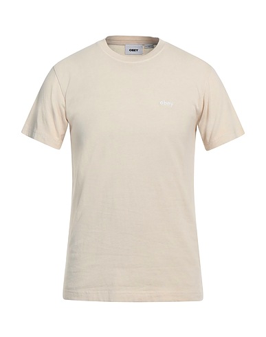 OBEY T-shirt Sabbia 100% Cotone