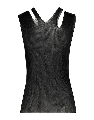 YOHJI YAMAMOTO Top COLLECTION 57% Nylon, 40% Polyester, 3% Polyurethane