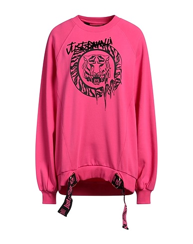 JUST CAVALLI Sweatshirt Pink 100% Cotton