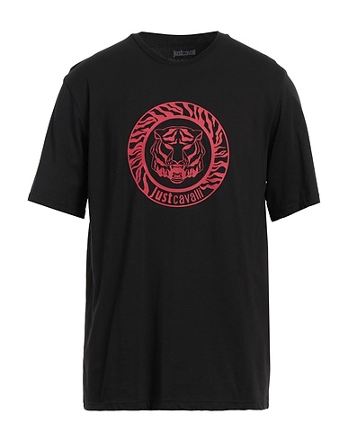 JUST CAVALLI T-shirt Black 100% Cotton