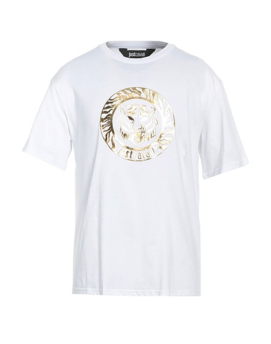 JUST CAVALLI T-shirt White 100% Cotton