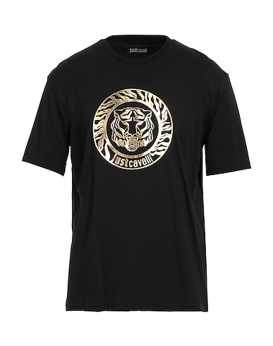 JUST CAVALLI T-shirt Black 100% Cotton