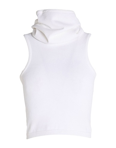 ALAÏA Top White 83% Viscose, 17% Polyester, Polyamide, Elastane