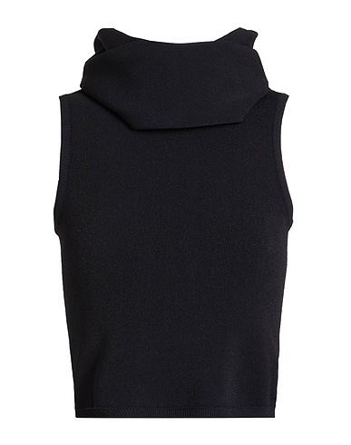 ALAÏA Top Nero 83% Viscosa, 17% Poliestere, Poliammide, Elastan