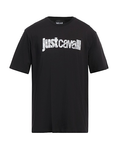 JUST CAVALLI T-shirt Nero 100% Cotone