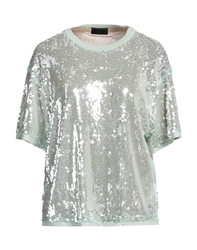 ROBERTO COLLINA Pullover Verde chiaro 100% Poliestere, Cotone, Nylon