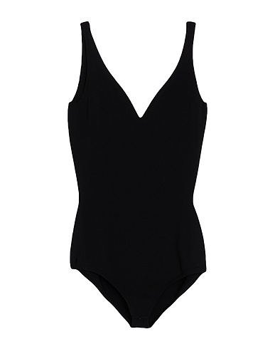 MCQUEEN TOPWEAR Nero 83% Viscosa, 17% Poliestere