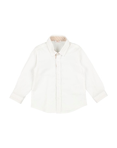 LE BEBÉ Patterned shirt White 97% Cotton, 3% Elastane