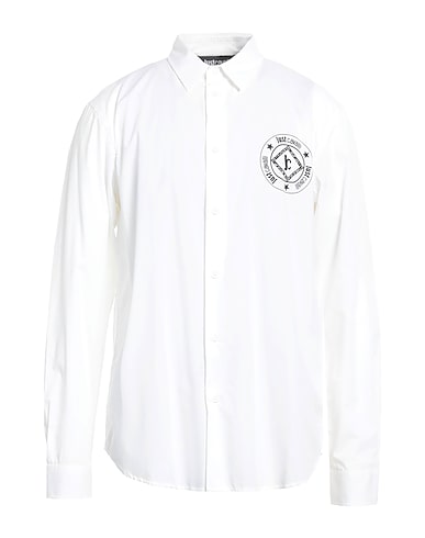 JUST CAVALLI Shirts White 100% Cotton