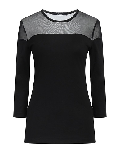 LIMI FEU T-shirt Black 100% Cotton, Polyester