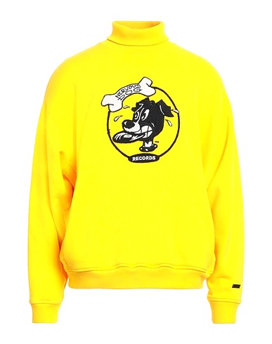 BUSCEMI Sweatshirt Yellow 100% Cotton