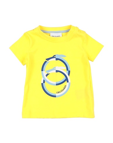 TRUSSARDI JUNIOR T-shirt Yellow 100% Cotton