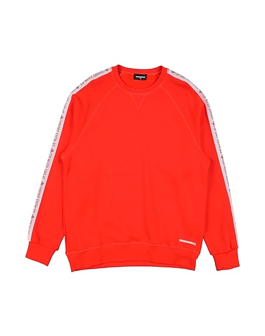 DSQUARED2 Sweatshirt Tomato red 55% Polyamide, 45% Cotton, Elastane, Polyester