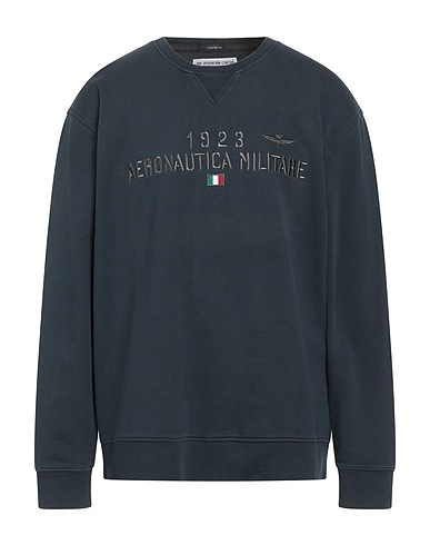 AERONAUTICA MILITARE Sweatshirt Navy 100% Cotton