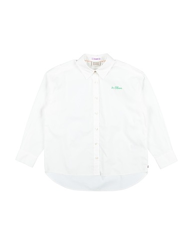 SCOTCH R'BELLE Solid colour shirts & blouses White 100% Organic cotton