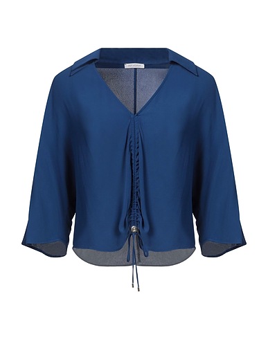 PATRIZIA PEPE Top Blu navy 100% Viscosa