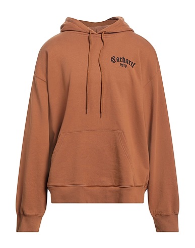 CARHARTT WIP Hoodie Braun 100% Baumwolle, Elastan