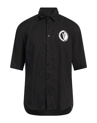 VERSACE JEANS COUTURE Camicie Nero 100% Cotone