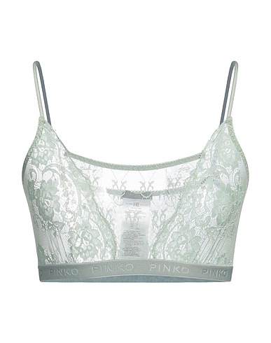 PINKO Bra Sage green 92% Polyamide, 8% Elastane, Polyester