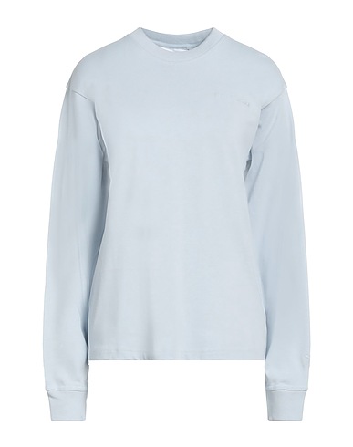 ADIDAS ORIGINALS T-shirt Celeste 100% Cotone