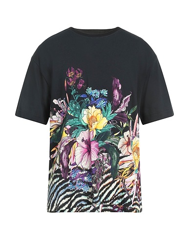JUST CAVALLI T-shirt Black 100% Cotton
