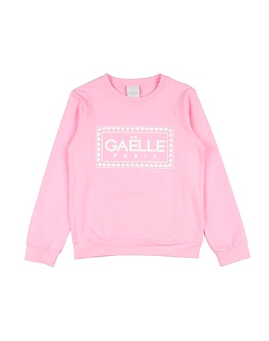GAëLLE Paris Sweatshirt Pink 95% Cotton, 5% Elastane