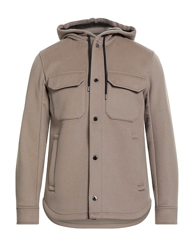 EMPORIO ARMANI Jacket Taupe 100% Virgin Wool