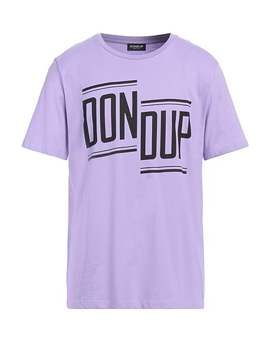 DONDUP T-Shirt Lila 100% Baumwolle