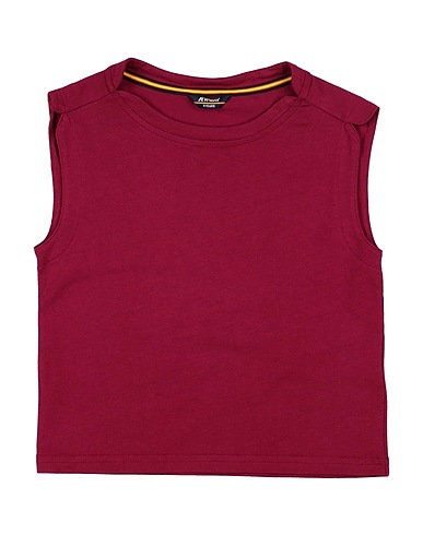 K-WAY Tank top Plum 100% Cotton