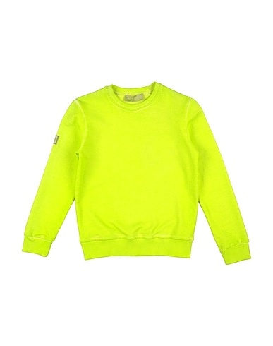 DETWELVE Felpa Verde lime 100% Cotone