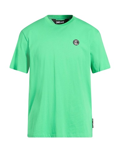 JUST CAVALLI Basic T-Shirt Green 100% Cotton