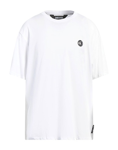 JUST CAVALLI Basic T-shirt White 100% Cotton