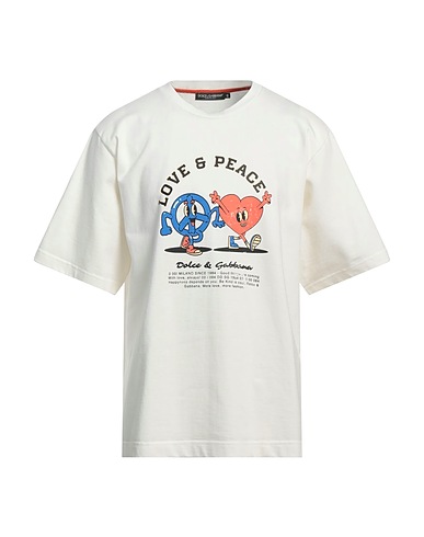 DOLCE&GABBANA T-shirt White 100% Cotton
