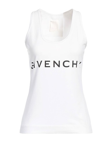 GIVENCHY Canotta Bianco 90% Cotone, 10% Elastan