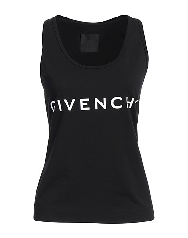 GIVENCHY Tanktop Schwarz 90% Baumwolle, 10% Elastan