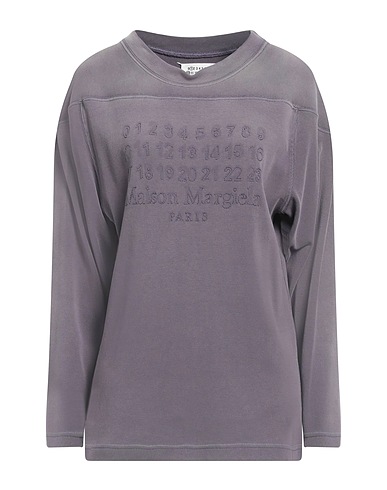 MAISON MARGIELA スウェット ダークパープル コットン 100%
